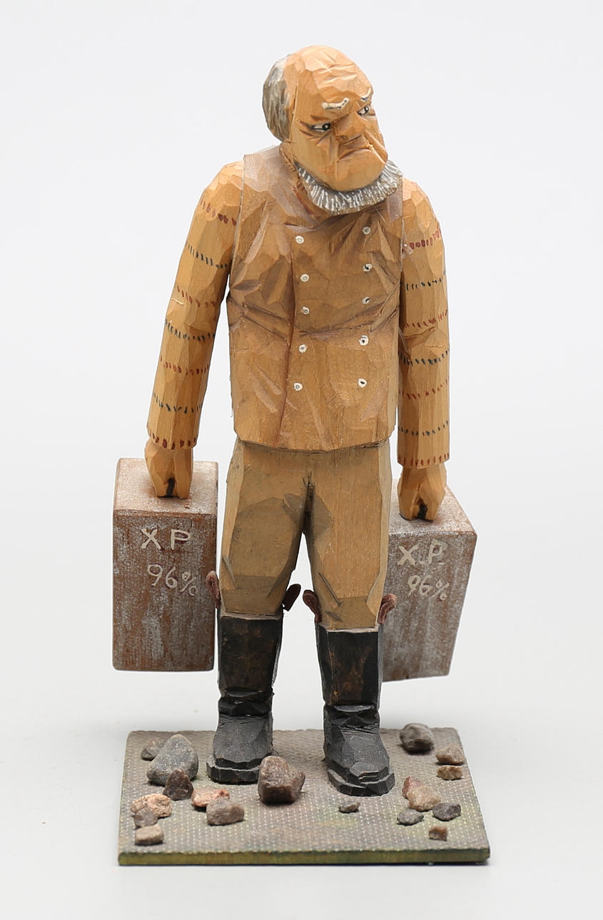 AXEL ERICSON. SKULPTUR, snidat trä, signerad och daterad 1959.