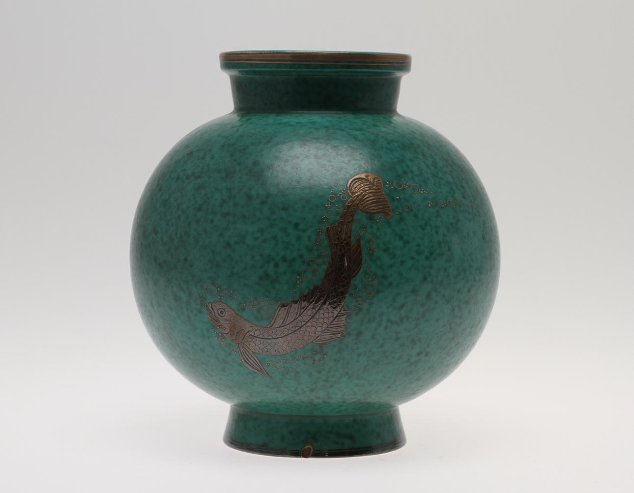 VAS, stengods, "Argenta", Wilhelm Kåge, Gustavsberg.