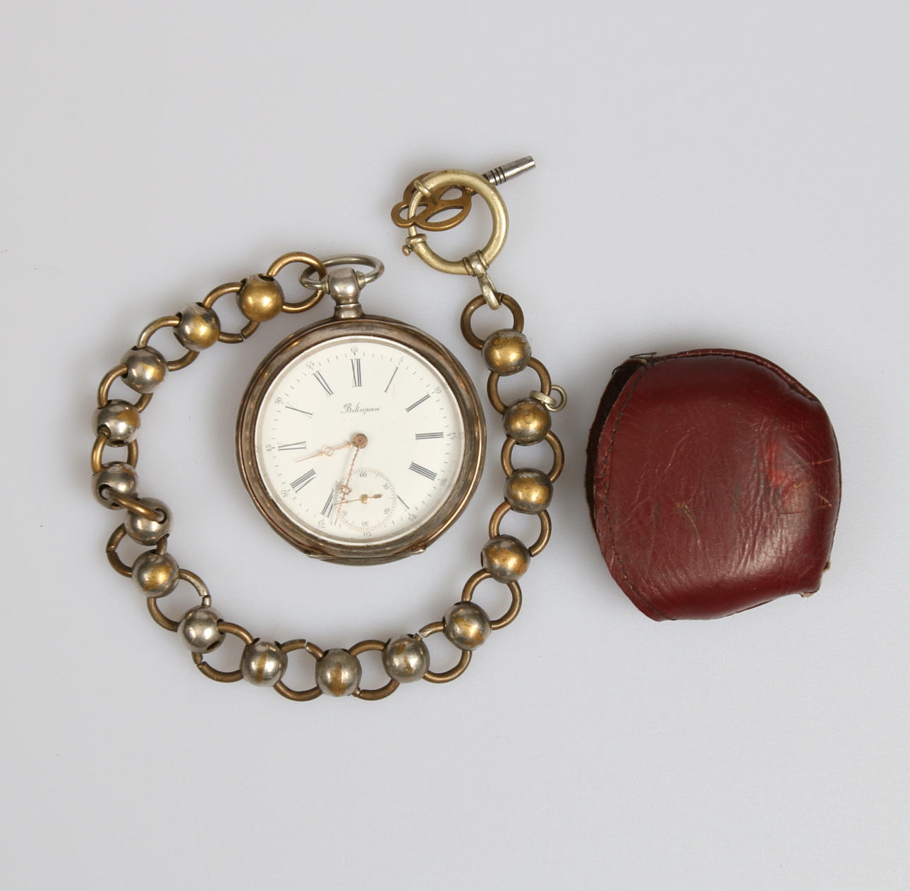 FICKUR, Halv kronometer, Silver AR 0.800,"Bikupan" 1800-tal.