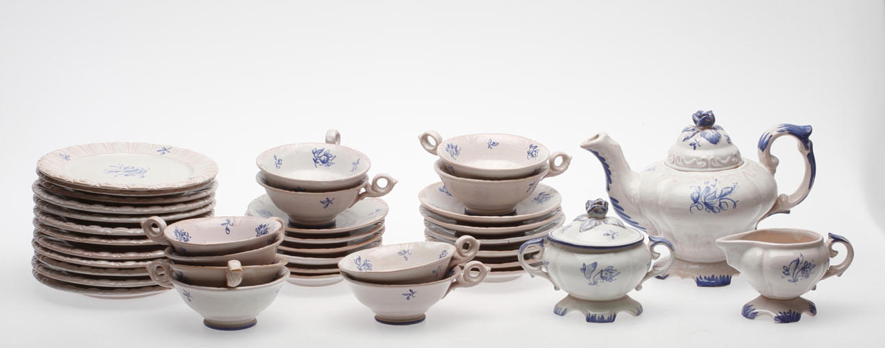 TESERVIS, 27 delar, Gabriel Burmeister. 1900-tal.