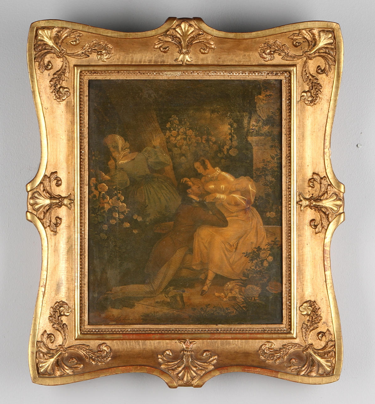 RAMAR, 4 st, empire, Pehr Rosenholm Stockholm, 1800-tal.