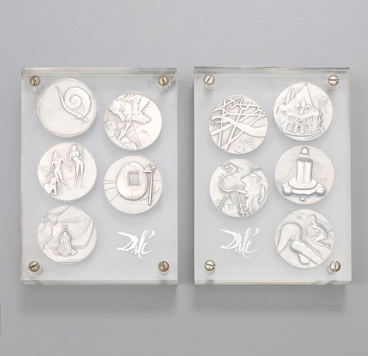 SALVADOR DALI. The ten Commandments.