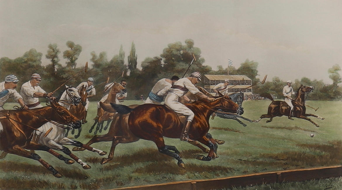 AFTER G.D. GILES. POLO MATCH.