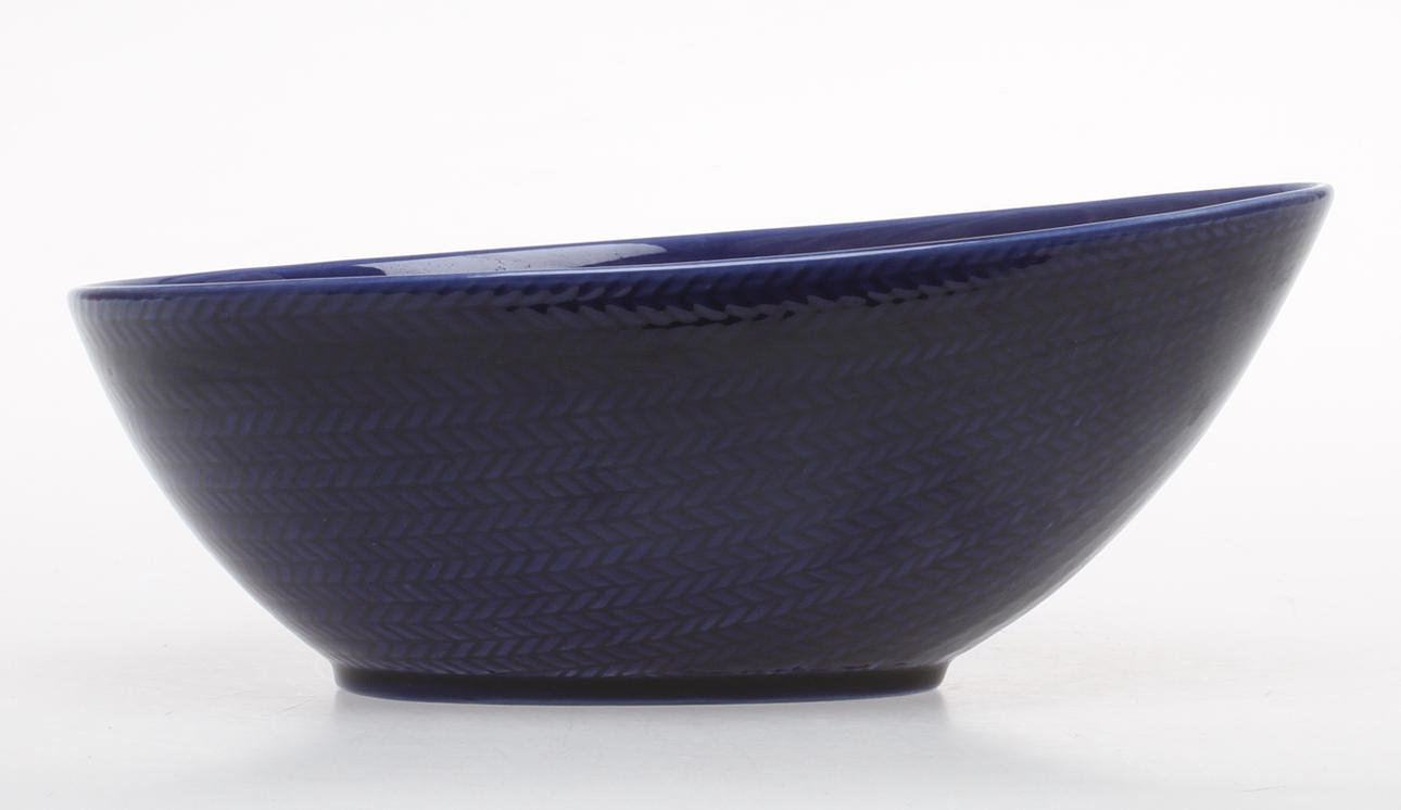 SKÅL, porslin, "Blå Eld" Hertha Bengtson Rörstrand.