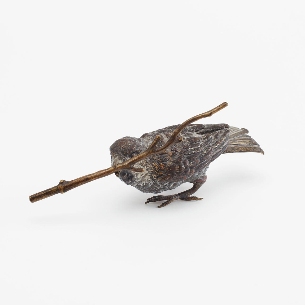 FIGURINE, Geschütz bronze, Wien.