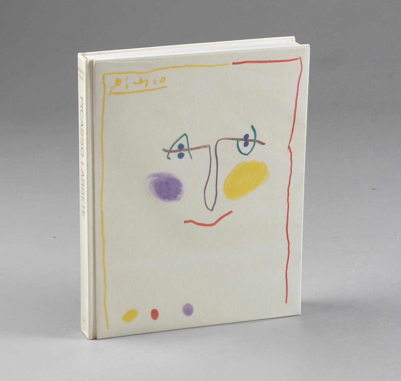 KONSTBOK, "Picasso i arbete" av Edward Quinn.