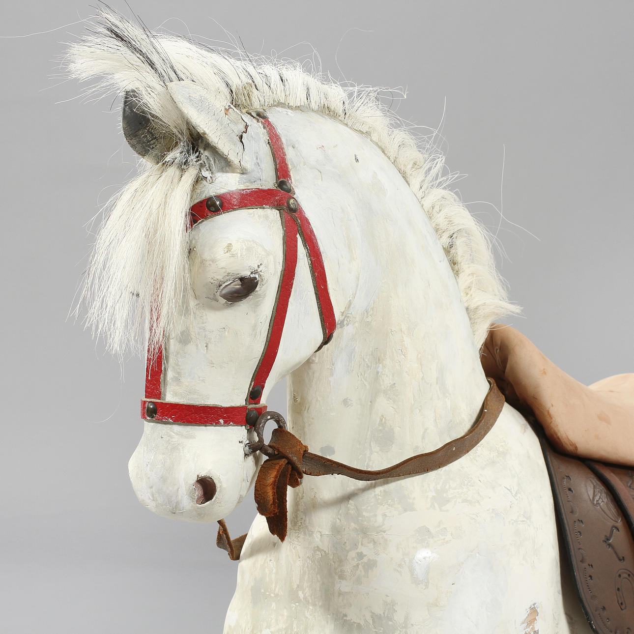 GUNGHÄST, trä, troligen Gemla, 1900-talets första hälft.