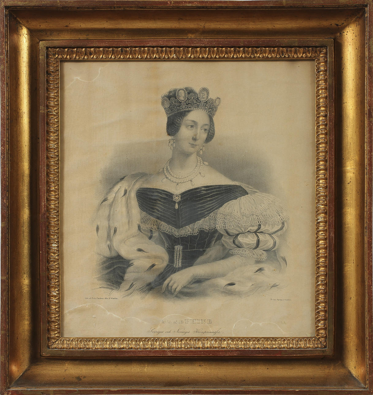 GRAFISKA BLAD, 2 st, Johan Cardon, 1800-tal.