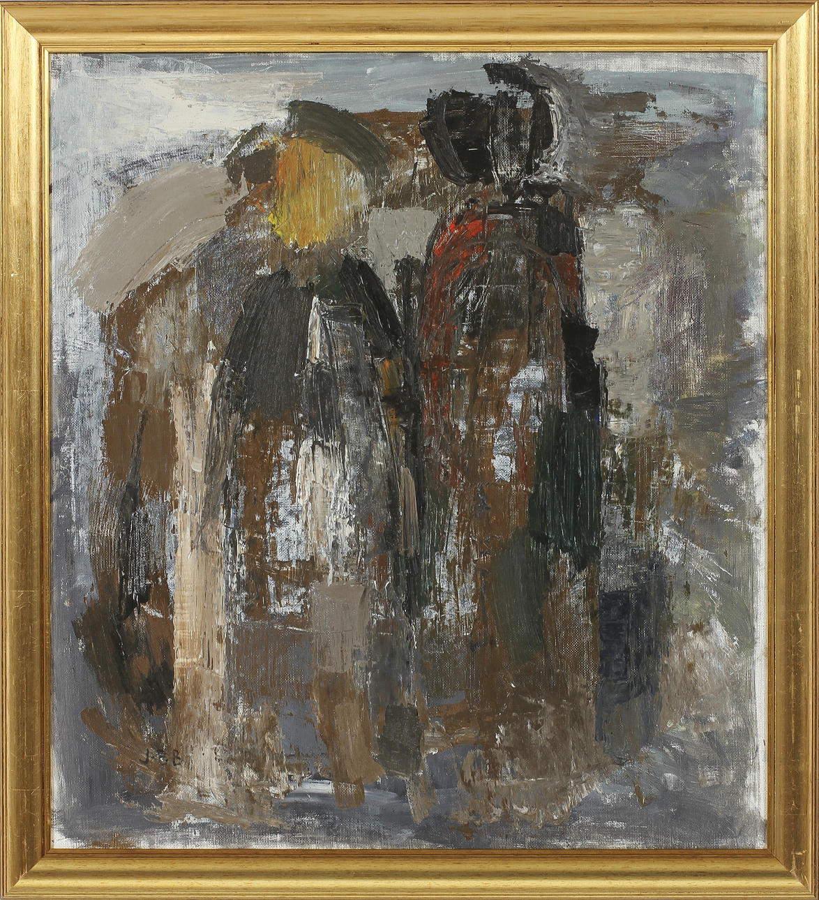 JOHN ERIK BÄCKERSTEN. Olja på duk, signerad.