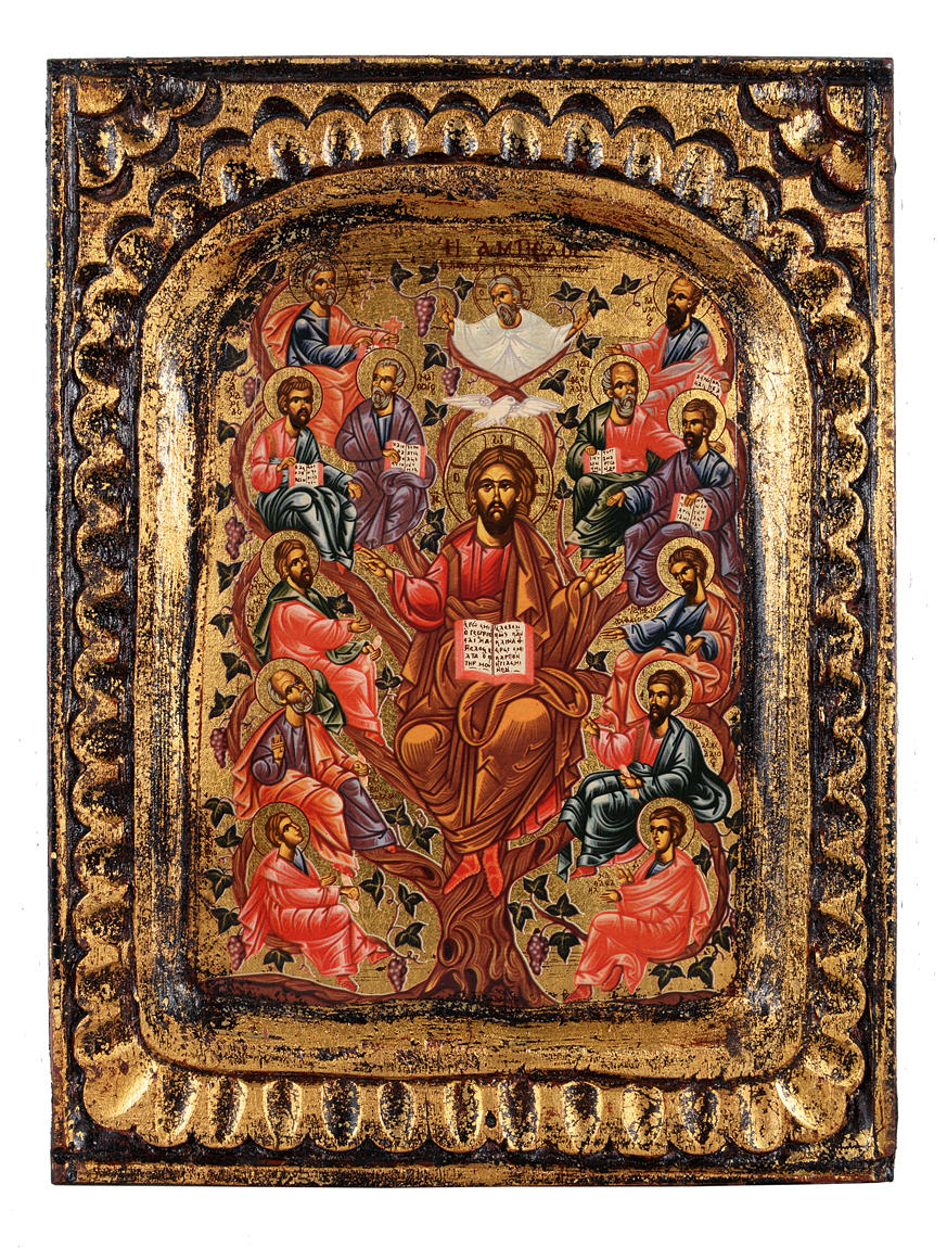 IKON, RUSSISK ORTODOKS, Livets træ.