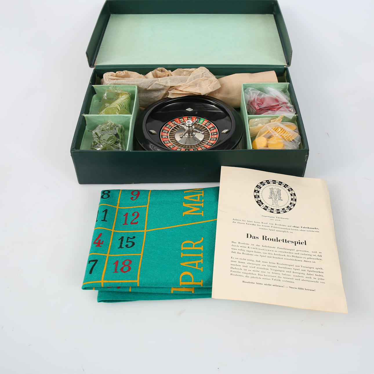 ROULETTESPEL, Tyskland, 1950-tal.