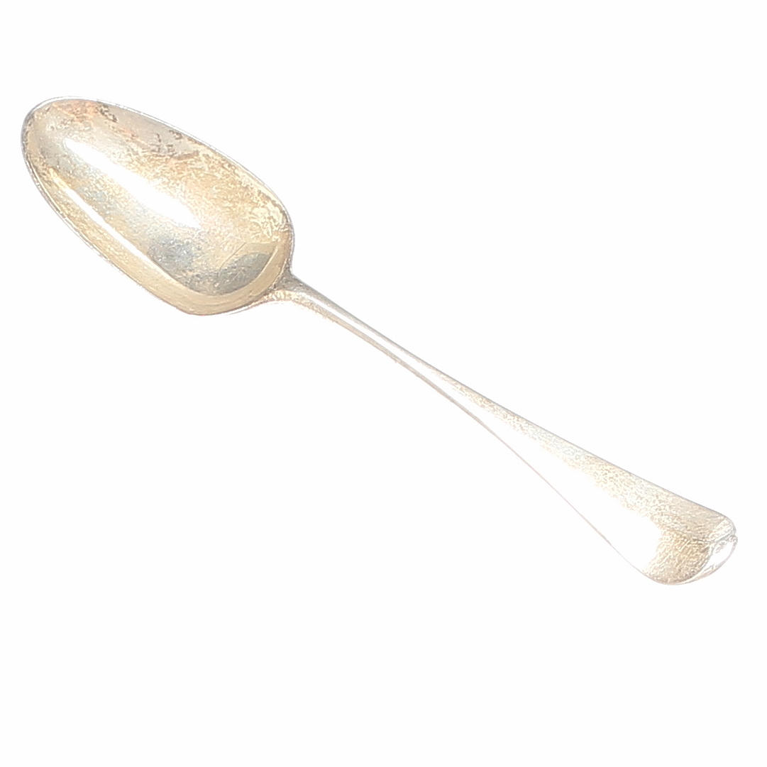 RAT TAIL SPOON, silver, 18th century.