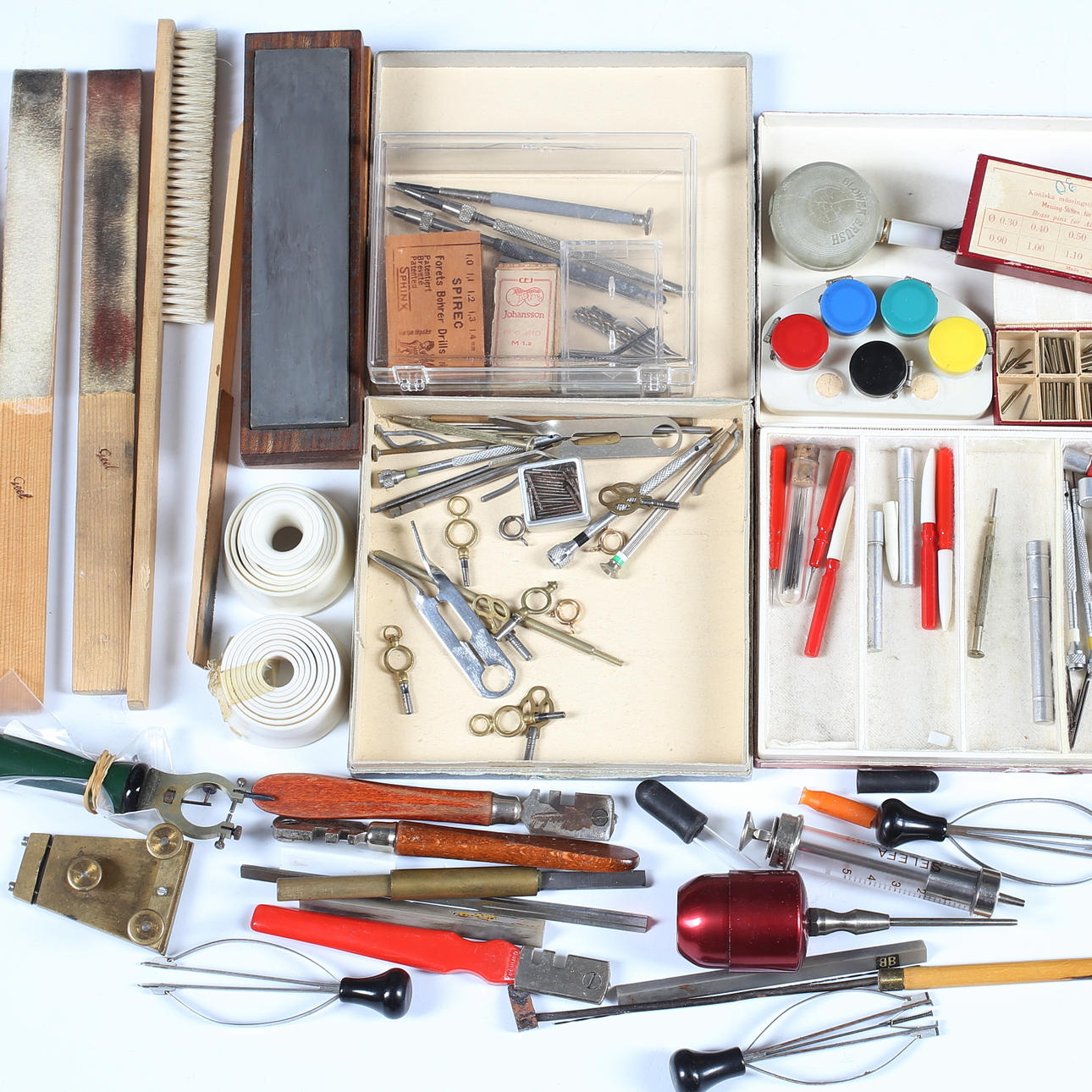 VERKTYG för klockor, 1900-tal.