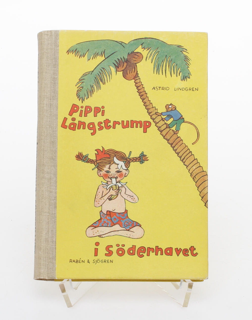 BOK, "Pippi Långstrump i Söderhavet", Astrid Lindgren, Stockholm 1948.