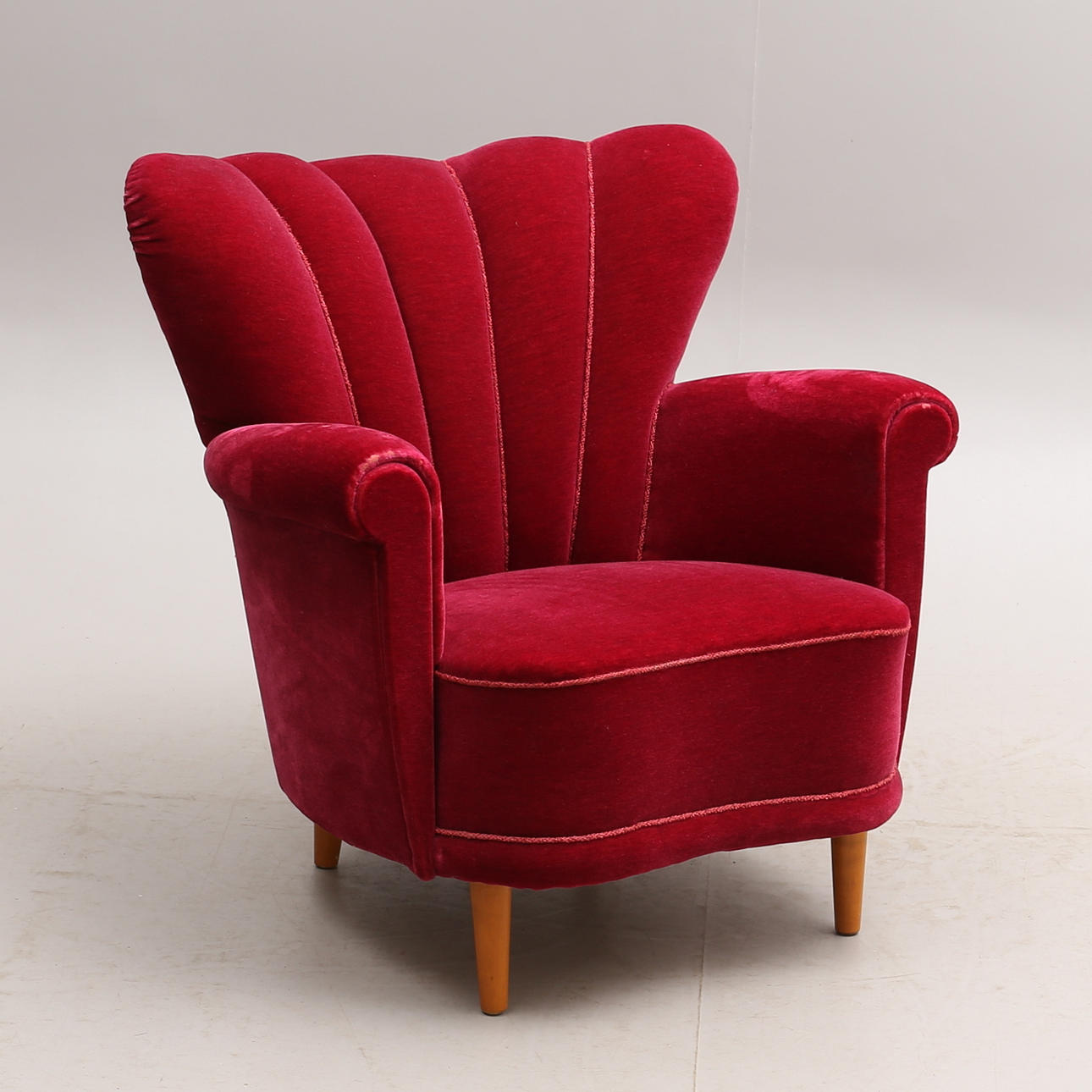 NOJATUOLI, samettia, 1900-luku.