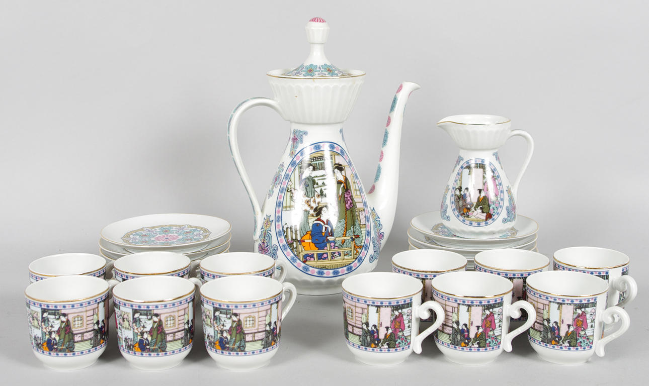 KAFFESERVIS, "Sanbo", Spanien.