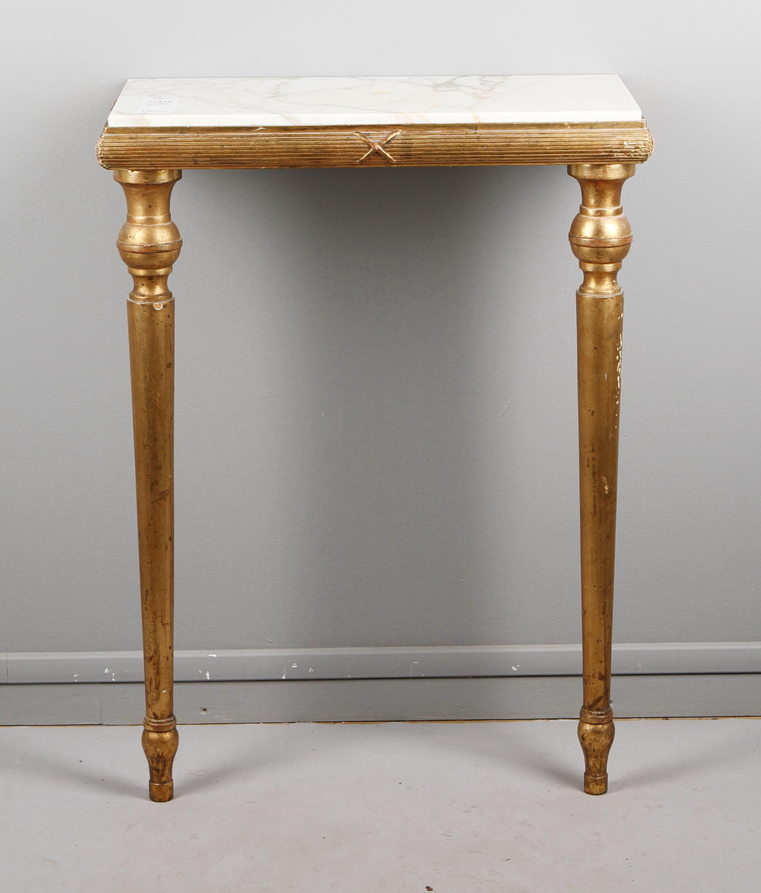 KONSOLBORD, med stenskiva, gustaviansk stil. 1900-tal.