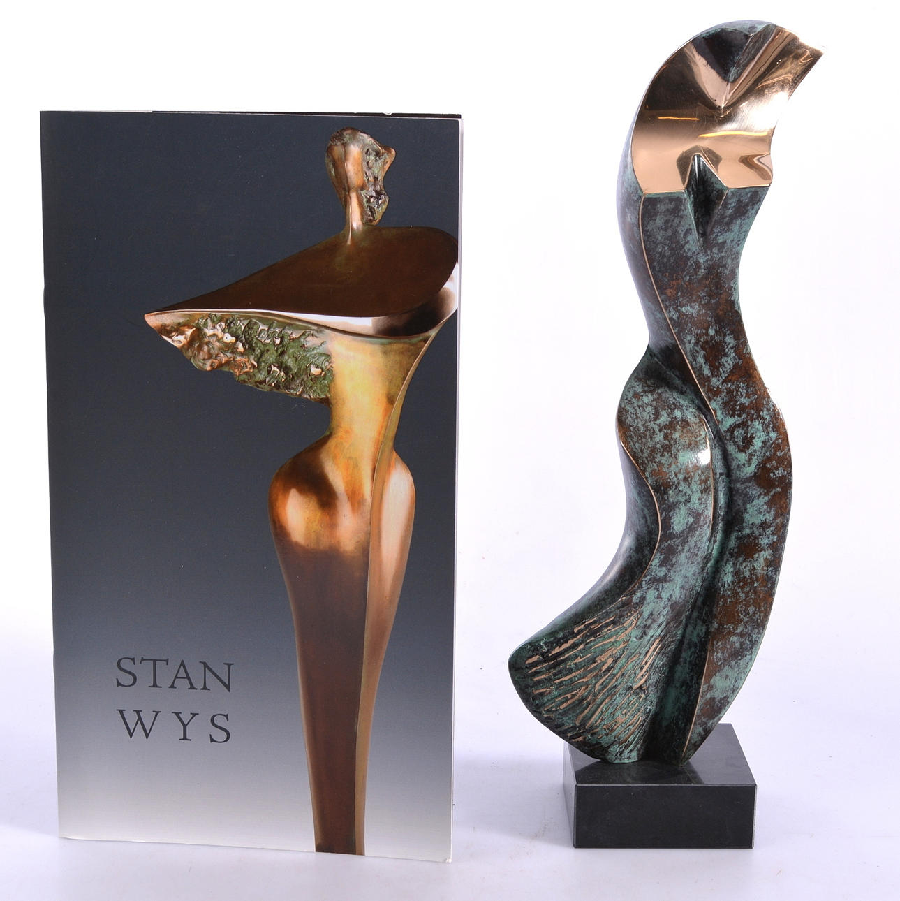 STAN WYS. Bronze sculpture.