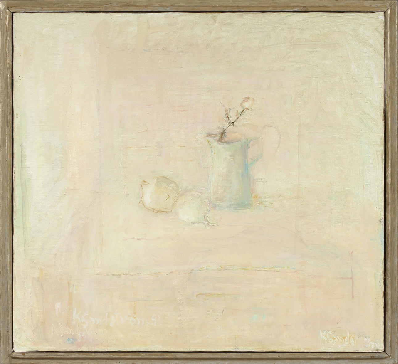 KERSTIN SANDSTRÖM. olja på duk.