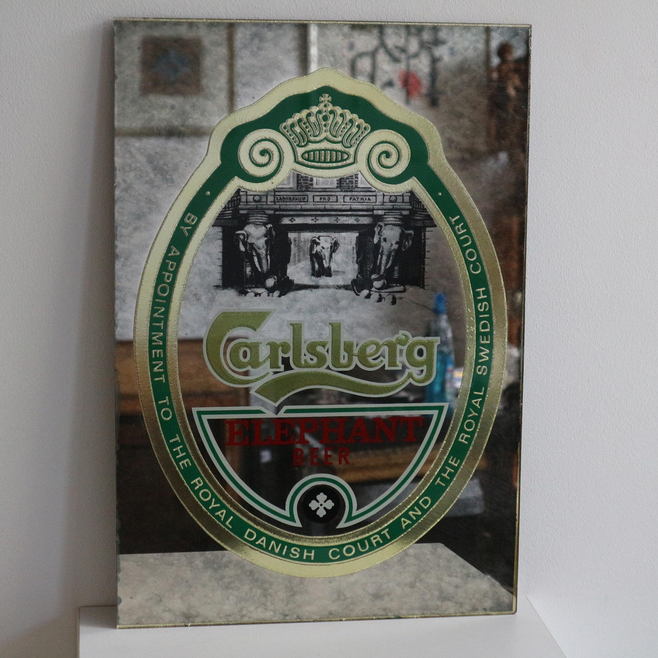 CARLSBERG VINTAGE BAR SPEJL.