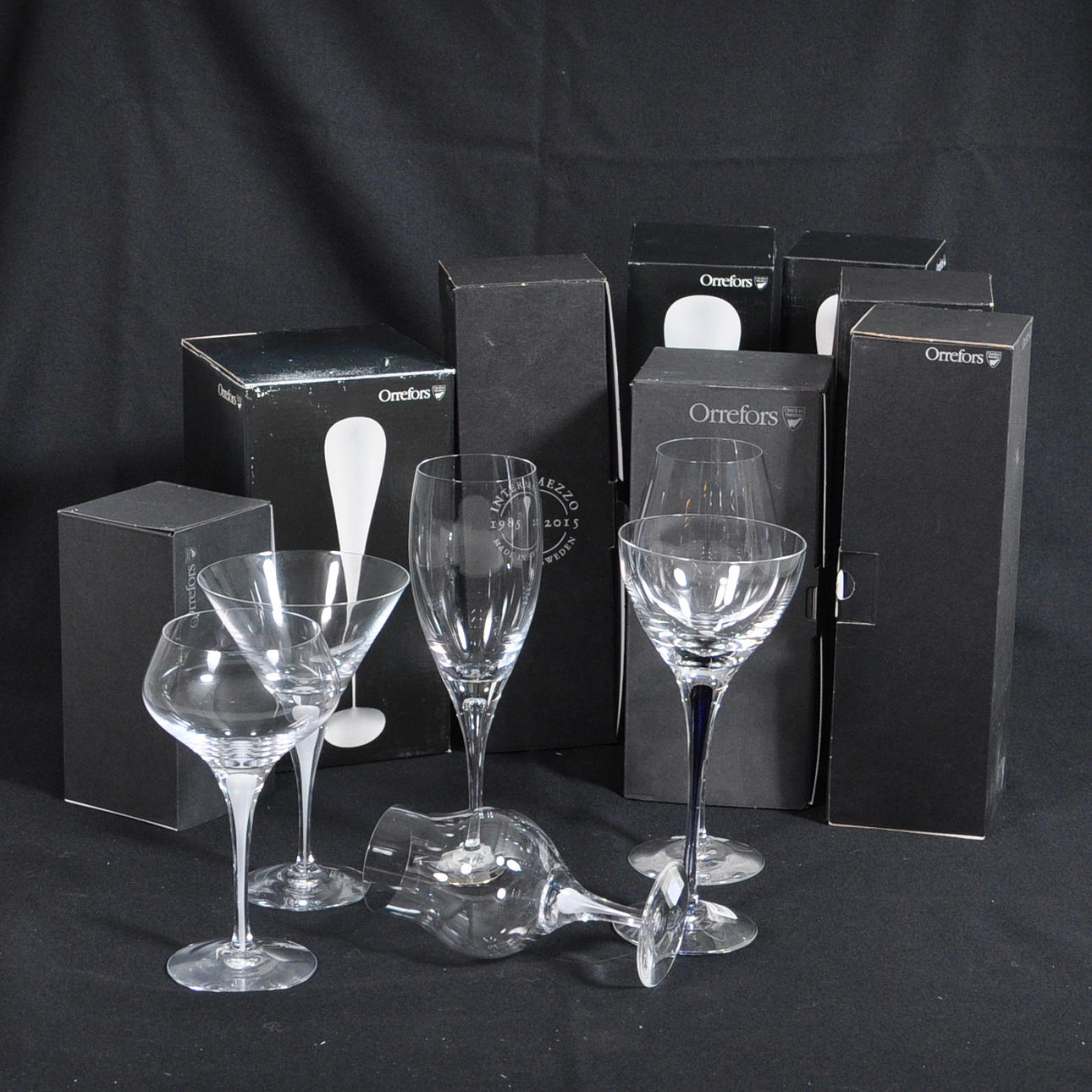 ERIKA LAGERBIELKE, orrefors Intermezzo 10 partes.