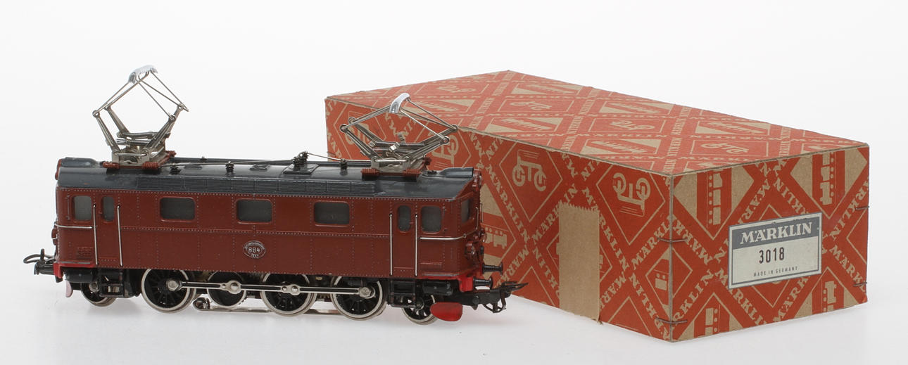 MODELLTÅG MÄRKLIN Da-loket 3018 884 i replikakartong.
