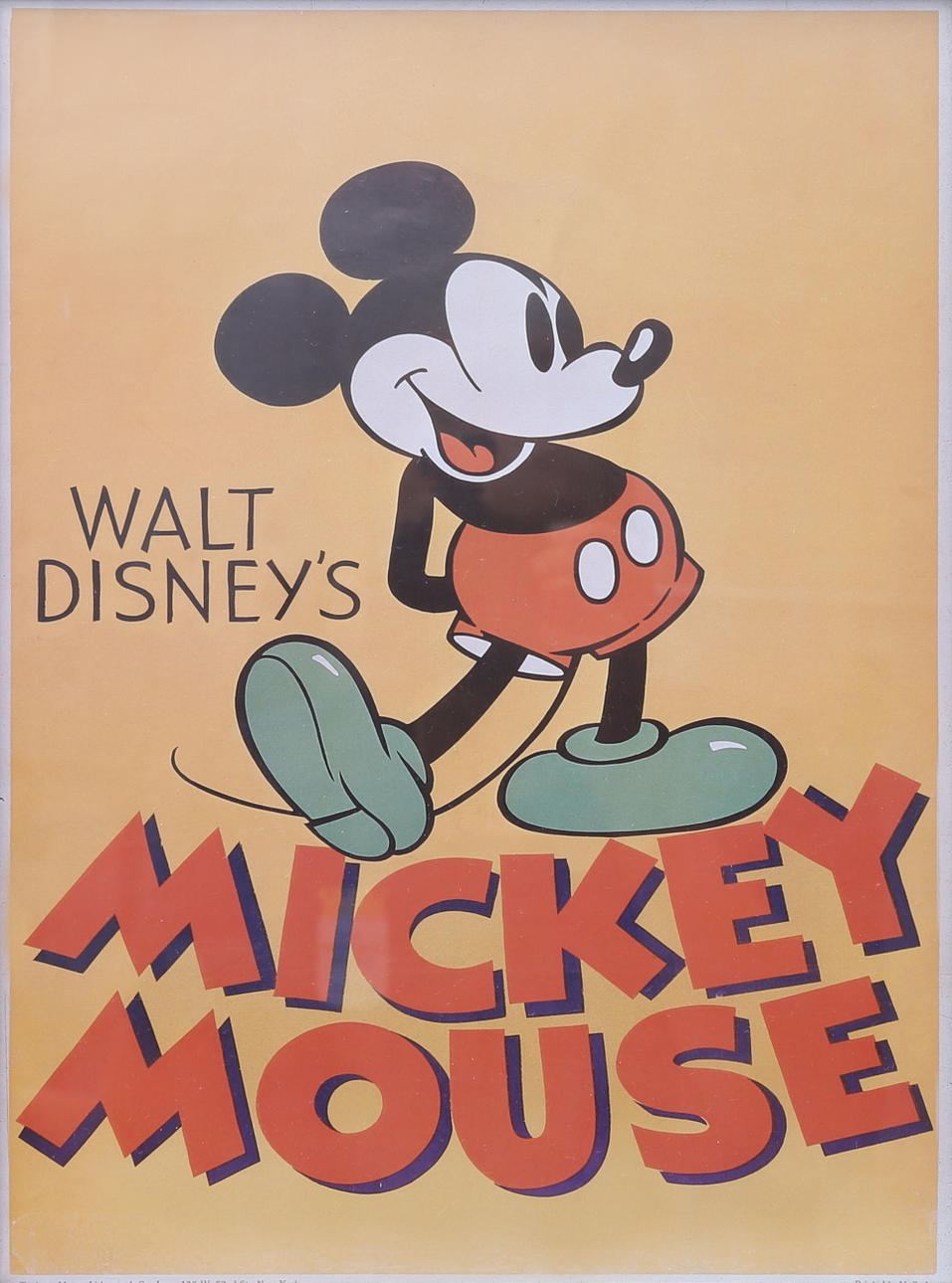 MICKEY MOUSE, Druck, Walt Disney, Kunstlink.