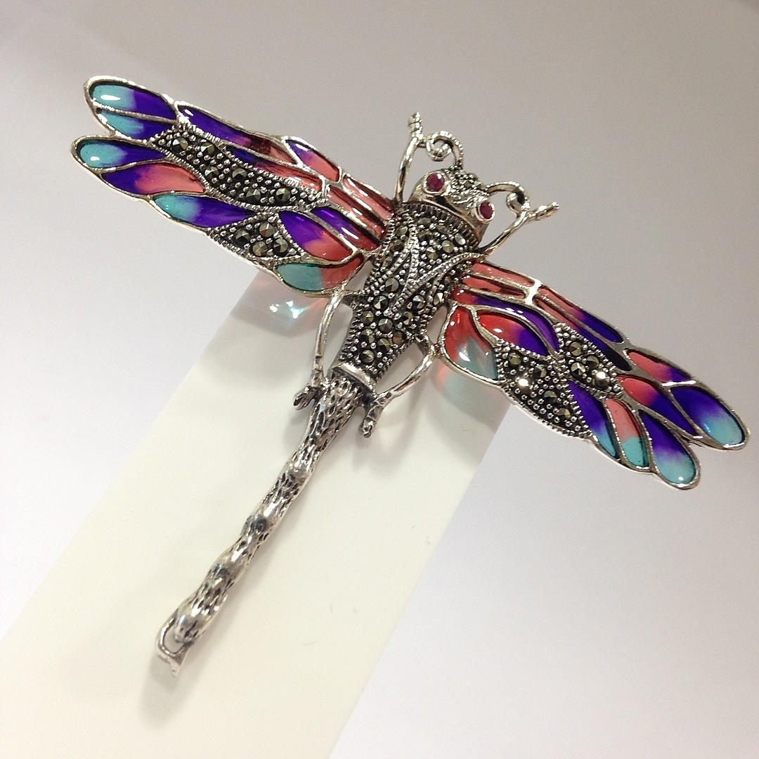 STOR TROLLSLÄNDA BROSCH.