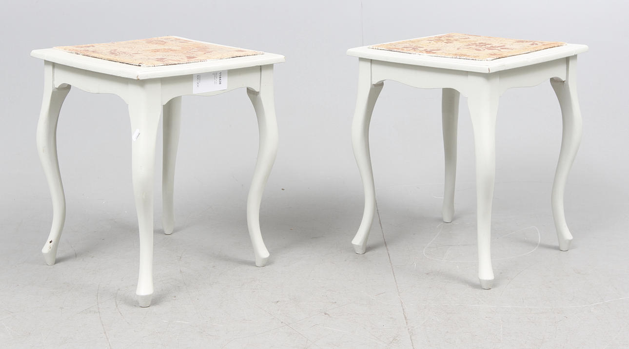 PALLAR, ett par, rokokostil, 1900-tal.