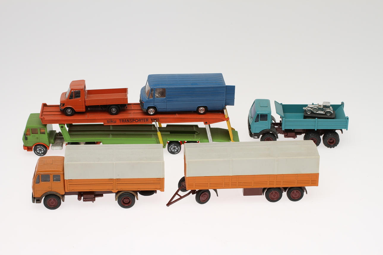 MODELLBILAR, 6 stycken.