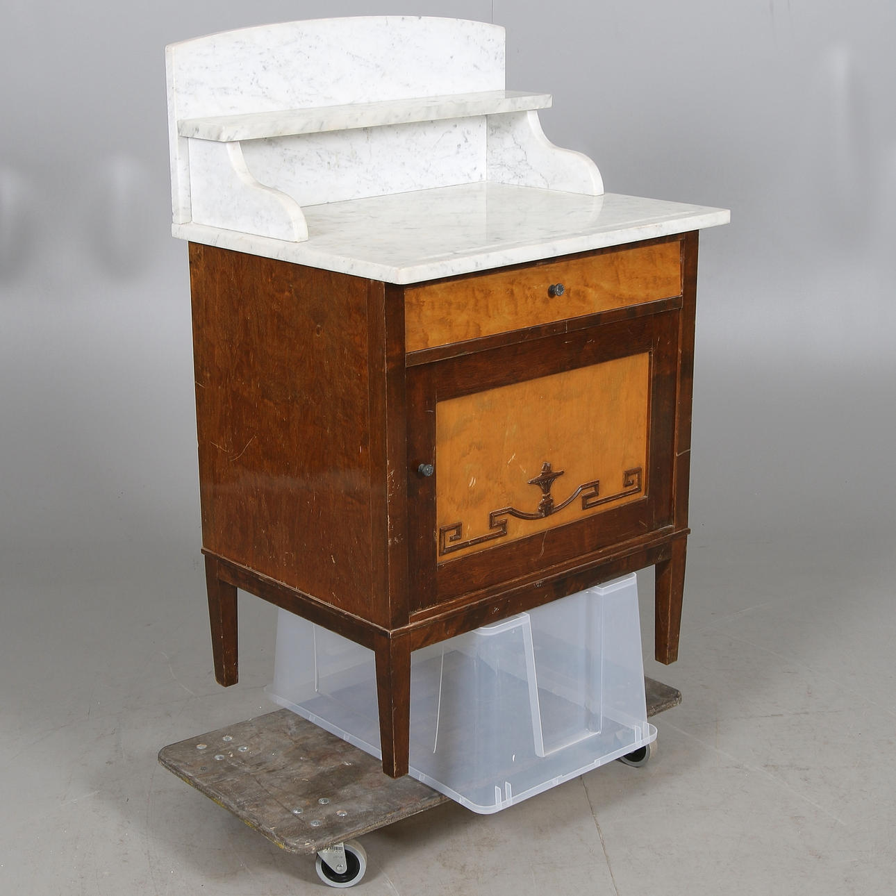 LAVOAR, trä, sten, Art Deco, 1900-tal.