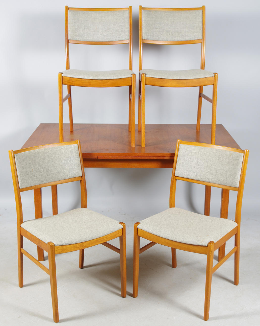 MATSALSGRUPP, teak, 1950/60-tal.