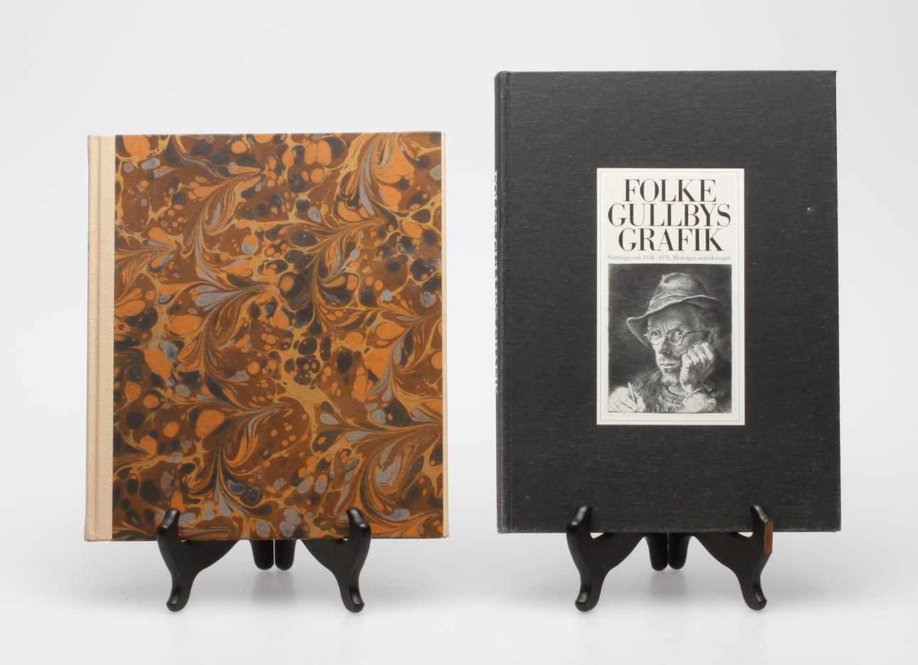 BÖCKER, 2 st, Folke Gullbys Grafik samt Reinhold Ljunggren.