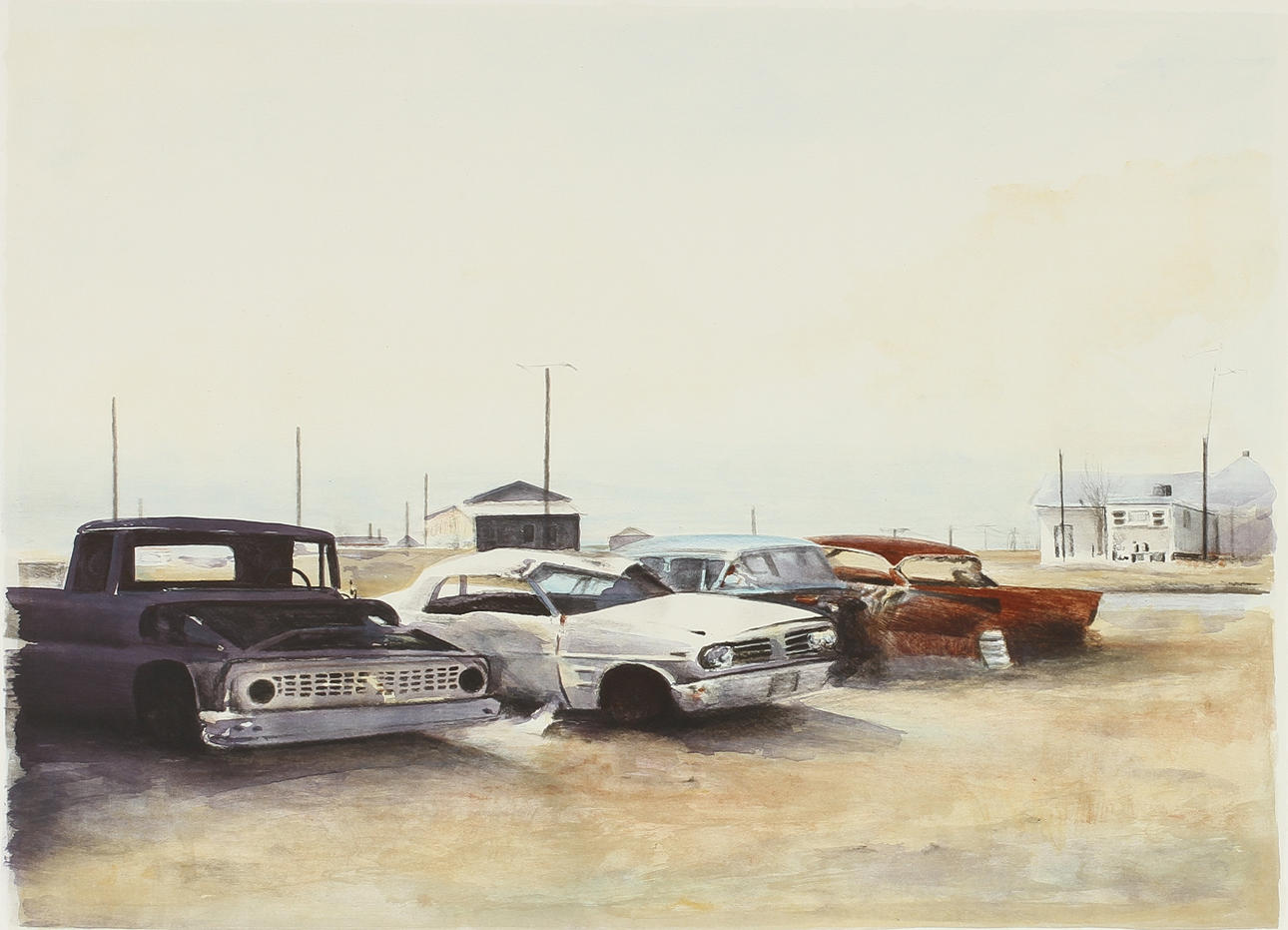 ULF WAHLBERG, 3 st, litografier, sign o numr 72/310.