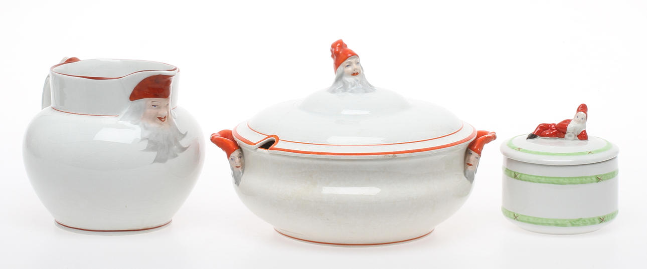 PARTI KERAMIK, 3 delar, tema Jul.