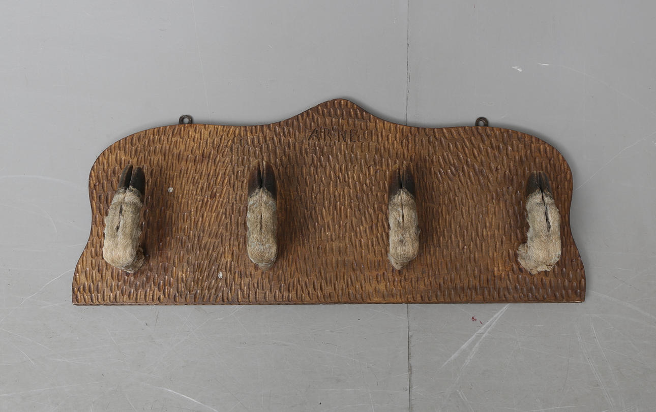 PERCHA, patas de ciervo. 1900.