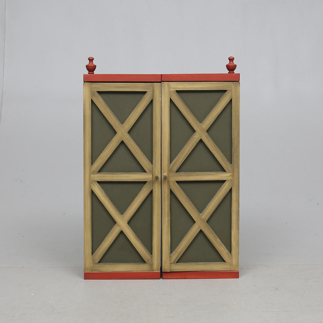 WALL CABINET, 2 pcs, 1900s/2000s.