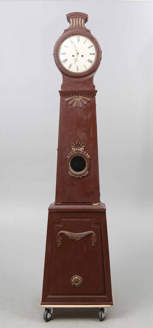 GOLVUR, Gustaviansk typ, ca 1800.