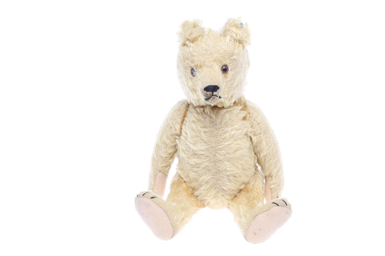 STEIFF NALLE 1950-tal. Knapp i örat.