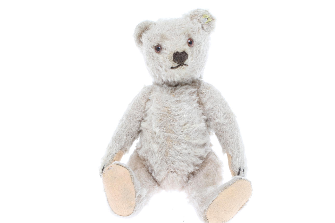 STEIFF NALLE 1950-tal. Knapp i örat.