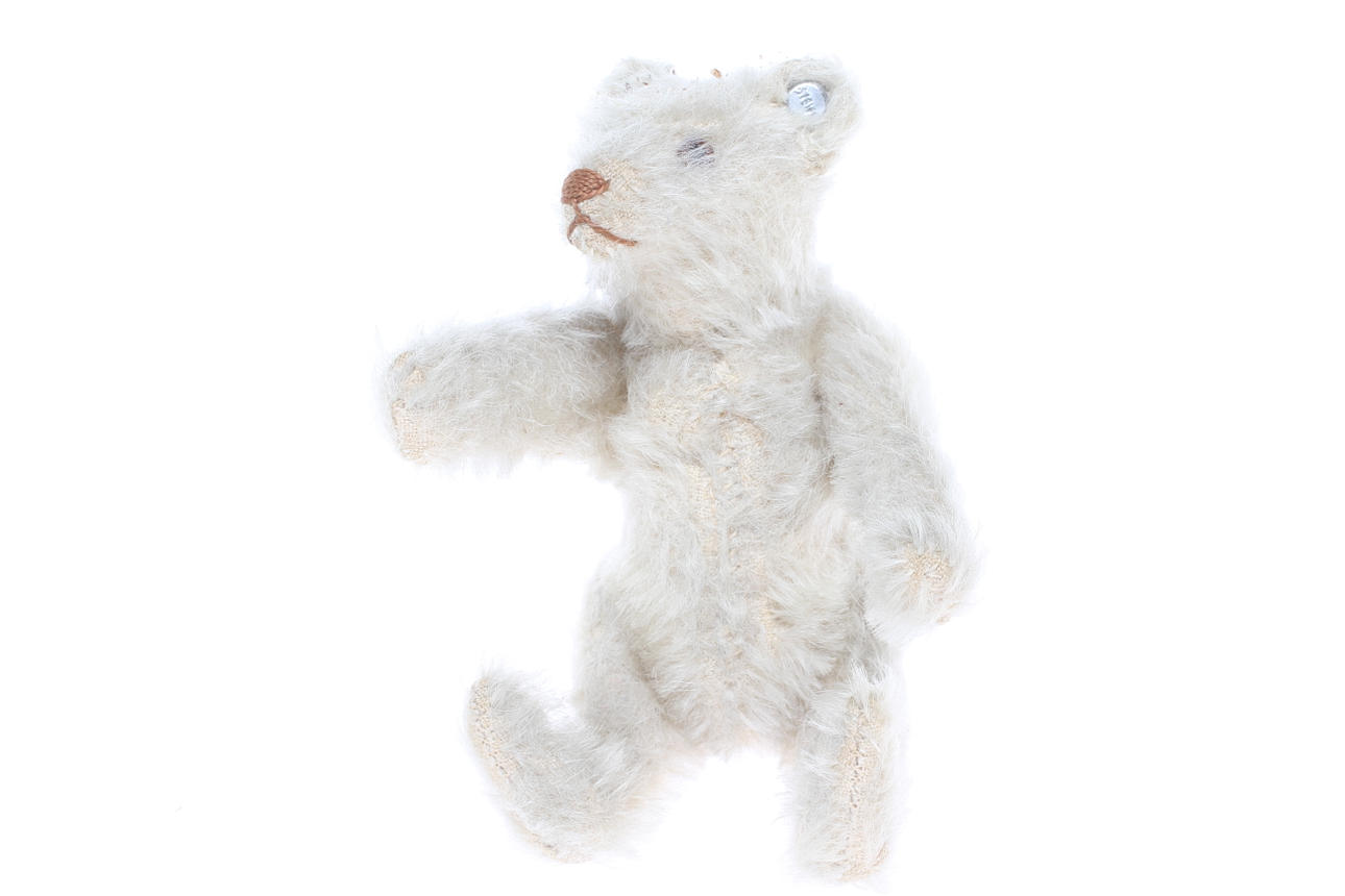 STEIFF NALLE 1940-tal. Knapp i örat.