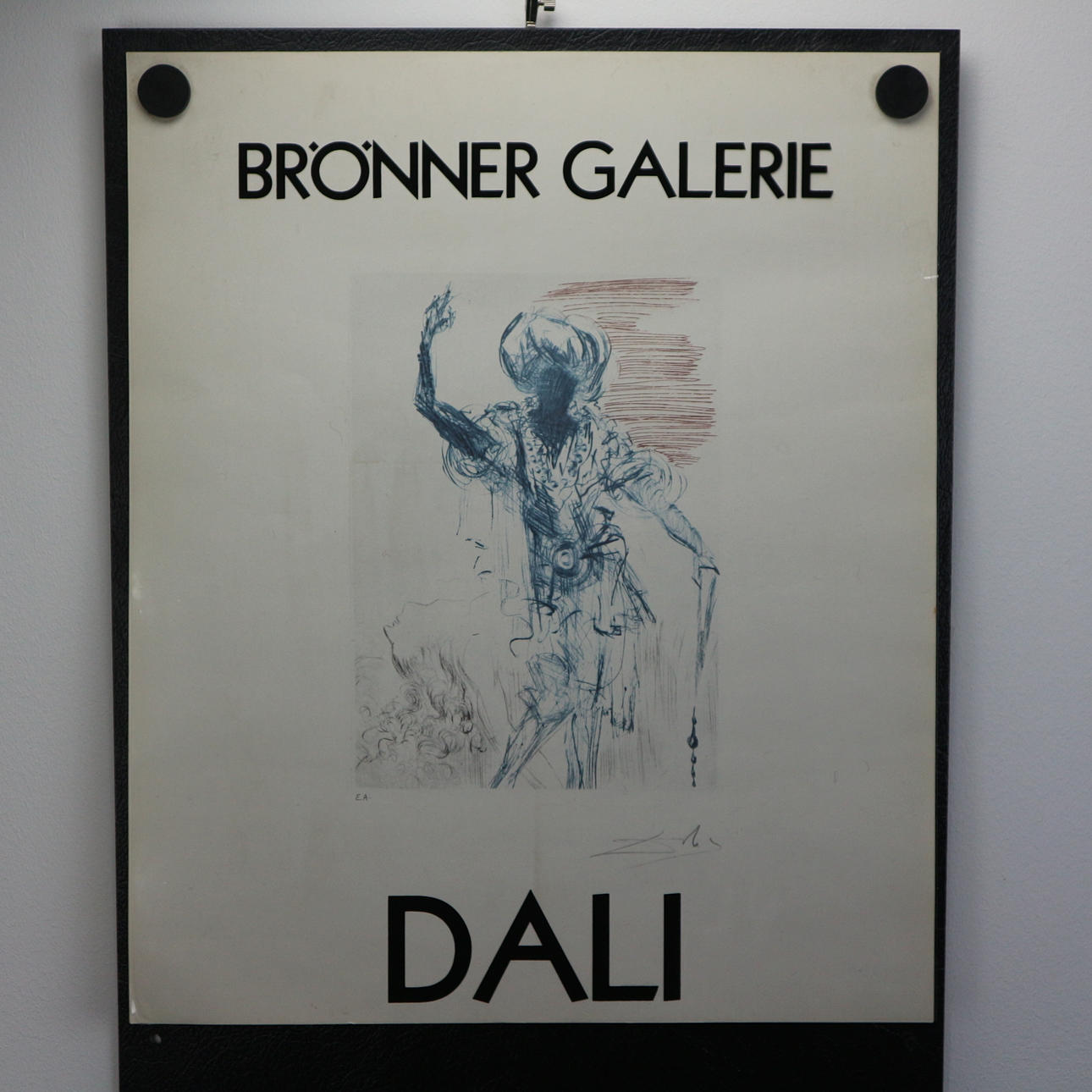 SALVADOR DALÍ. CALENDAR BRÖNNER GALLERY.