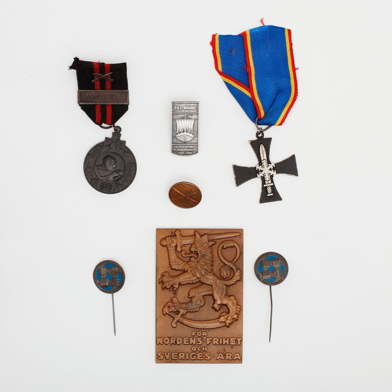 MEDAILLEN, 6 Stk., Finnland etc.