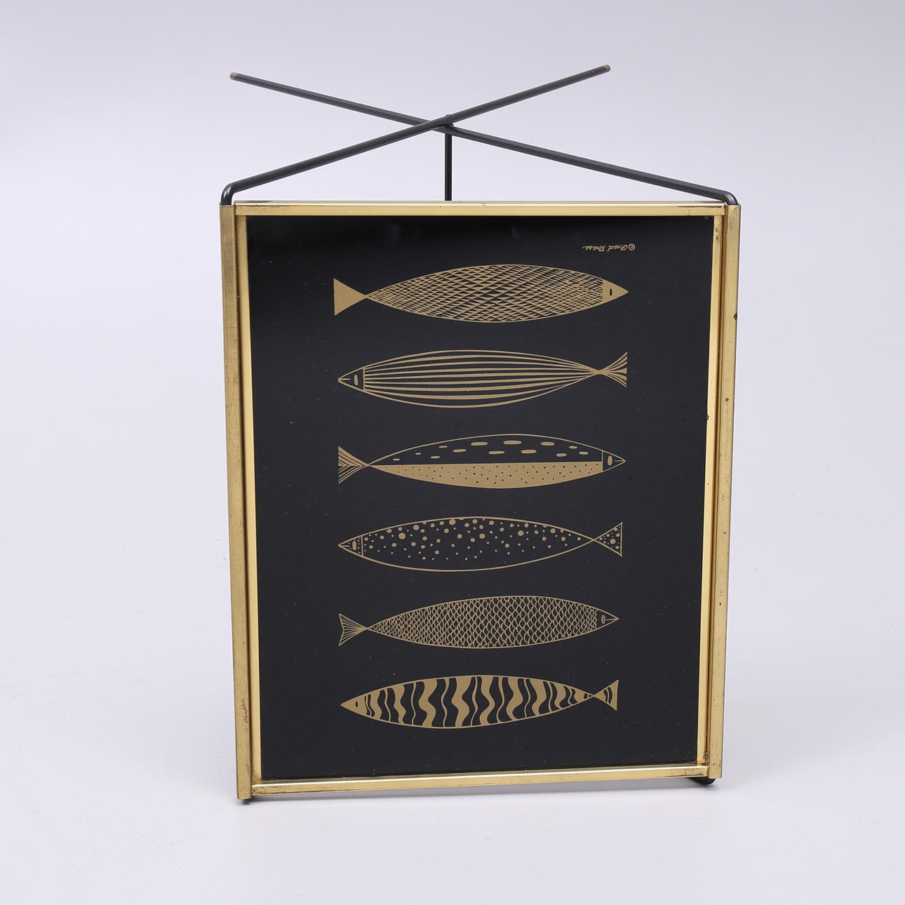 FRED PRESS. Bord, metall.