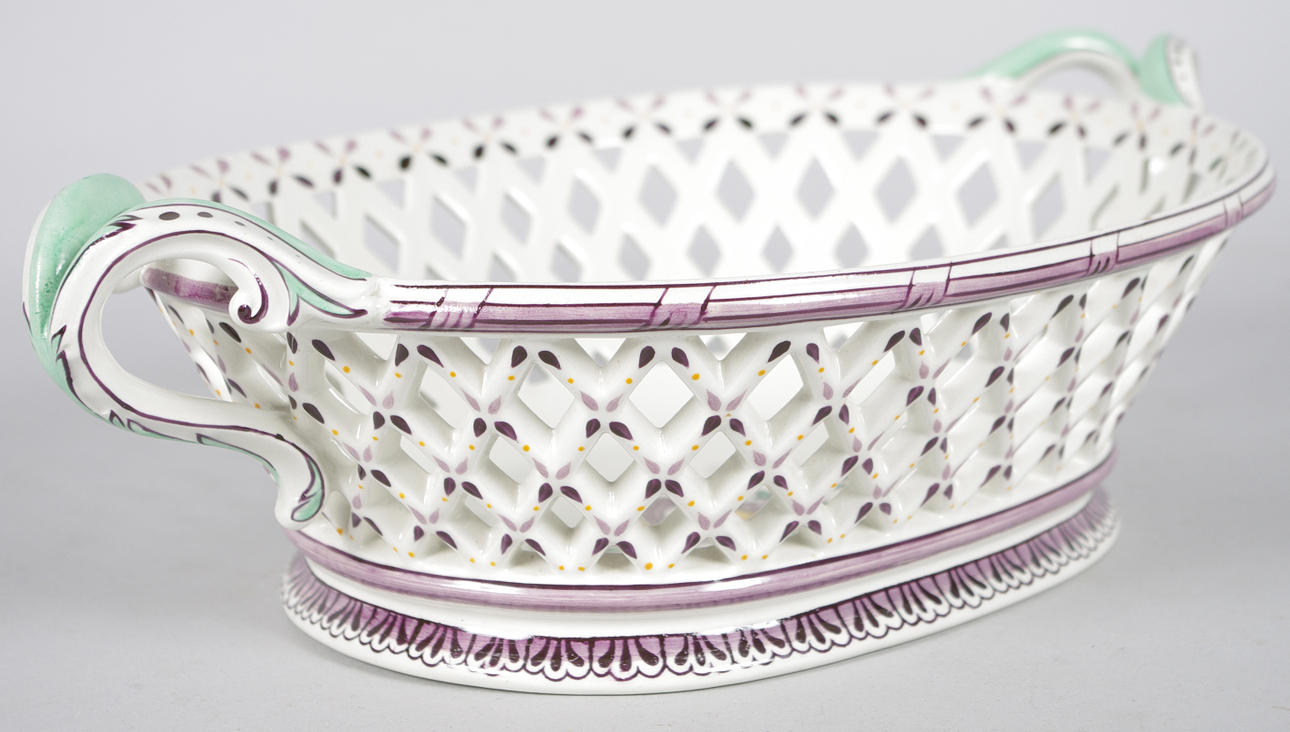 SKÅL, genombruten, "Rörstrandia", Rörstrand.