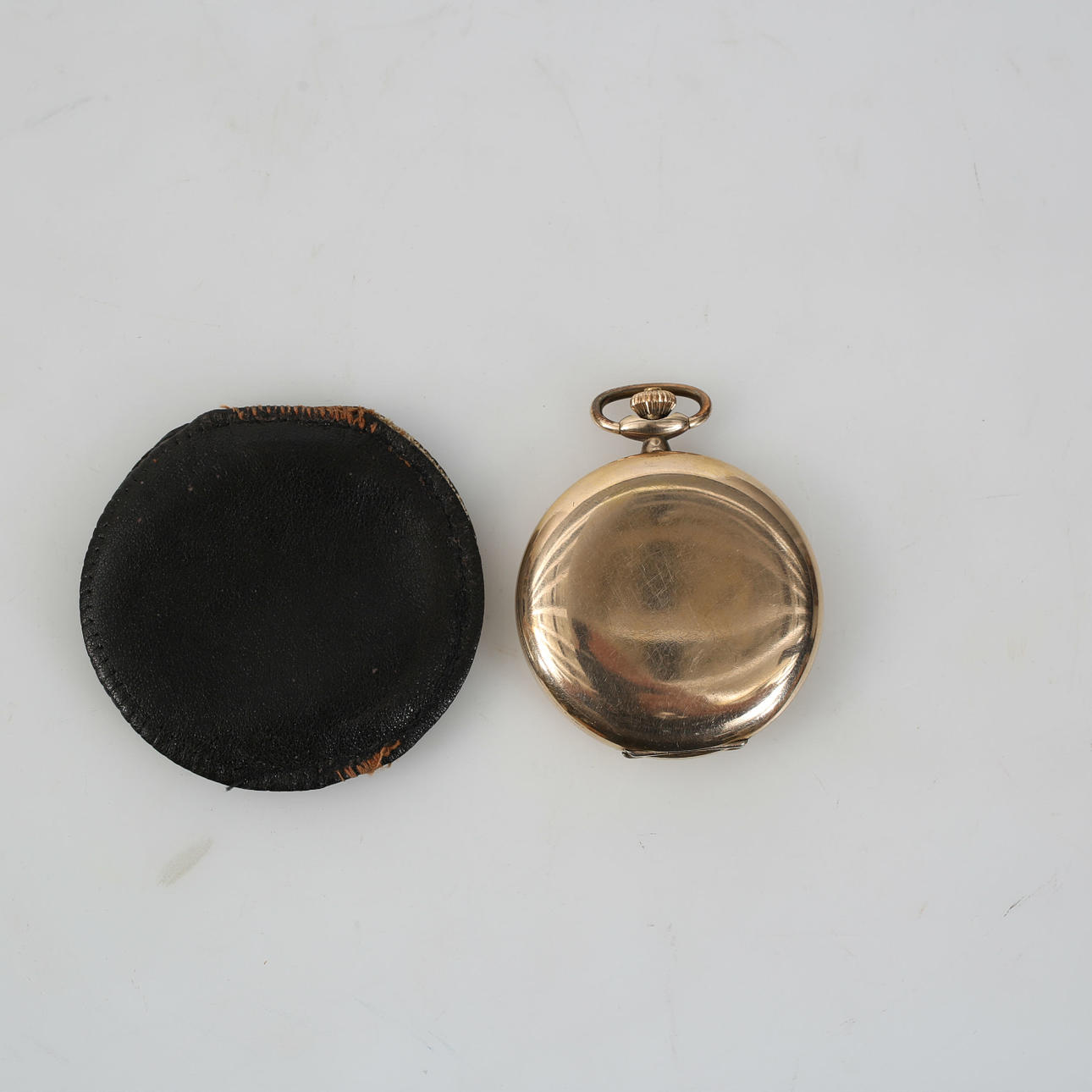 POCKET WATCH, gold-plated, Longines.