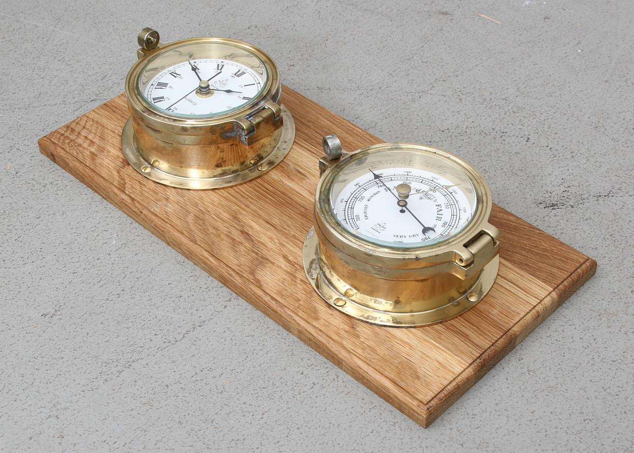 BAROMETER och KLOCKA, Pilot Marine, 1900-tal.