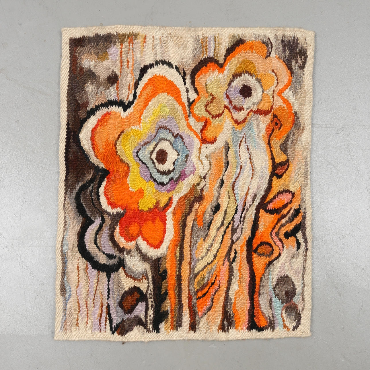 DANUTA AMFOROWICZ. "Oranz", bildväv.