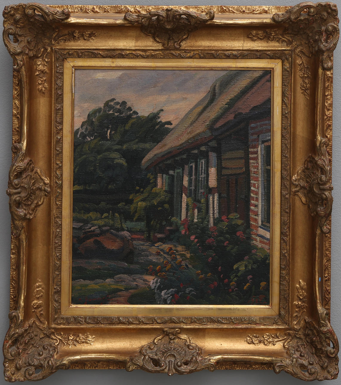 PER GUMMESON. KORSVIRKESHUS, SKÅNE.