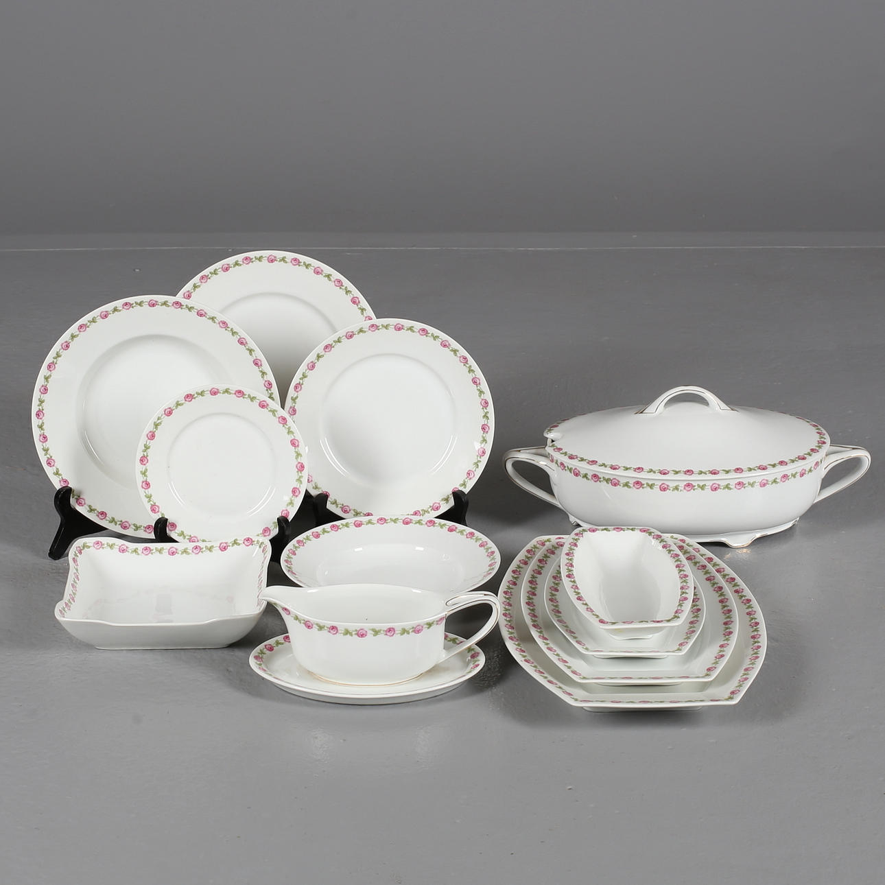 SPEISESET, Porzellan, 69-teilig, Rosenthal, "Botticelli".